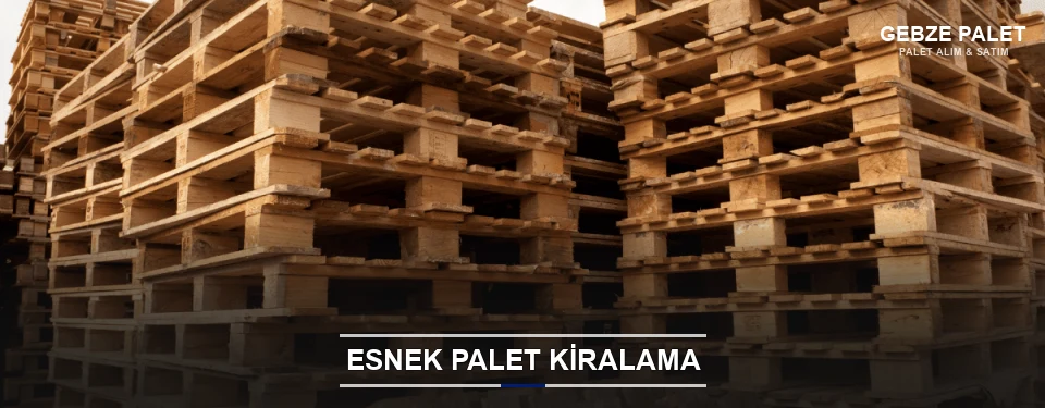 Gebze Uygun Fiyatlı Palet Kiralama